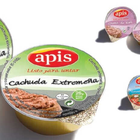 Apis diversifica negocio con la nueva lnea Listo para untar de monodosis de pat y tomate