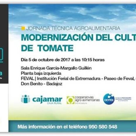 Cooperativas Extremadura aborda la modernizacin del cultivo del tomate en unas jornadas