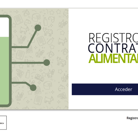 Abierta la inscripcin del Registro de Contratos Alimentarios exigido por la Ley de la Cadena Alimentaria