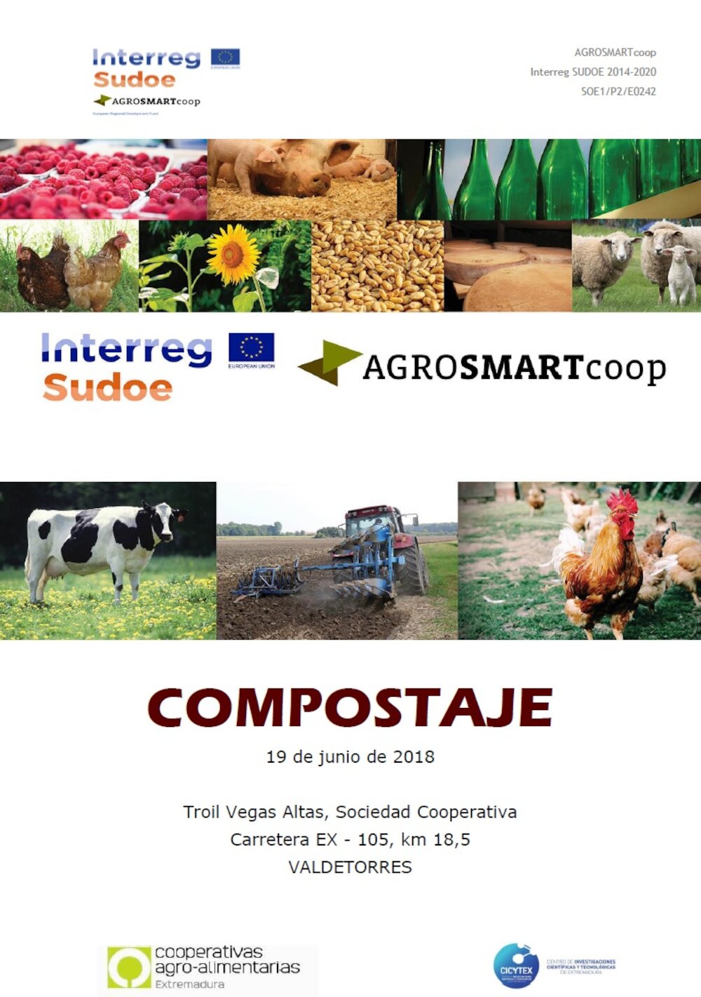 El compostaje, a debate en unas jornadas de Cooperativas Extremadura
