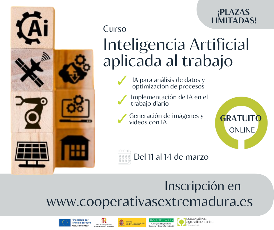 Curso online: Inteligencia Artificial aplicada al trabajo Curso online: Inteligencia Artificial aplicada al trabajo