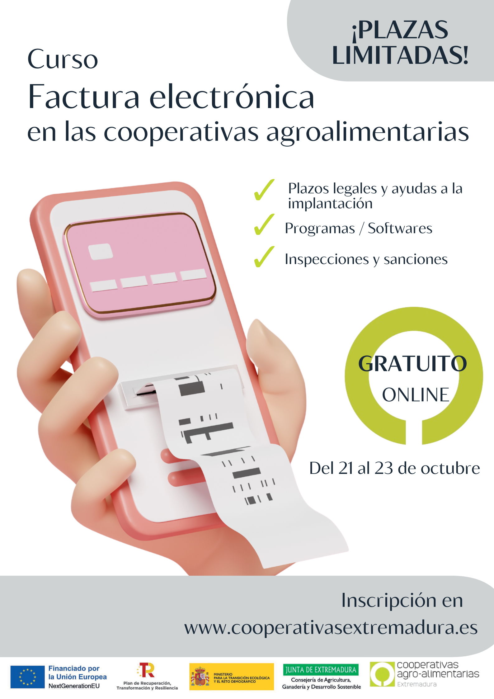 Curso online:  Factura Electrónica