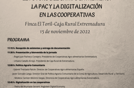 Jornada sobre el futuro del campo extremeño: la PAC y la digitalización en las cooperativas
