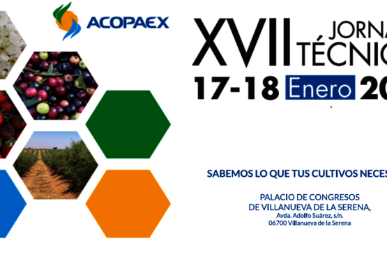 ACOPAEX presentará en sus XVII Jornadas Técnicas las últimas soluciones innovadoras para lograr producciones sostenibles y eficientes 