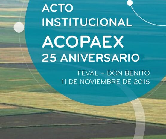 Acopaex conmemora el 25 aniversario de su constitución en pleno crecimiento