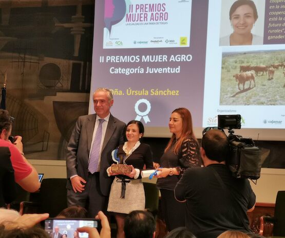 La extremeña Úrsula Sánchez, premio Mujer Agro