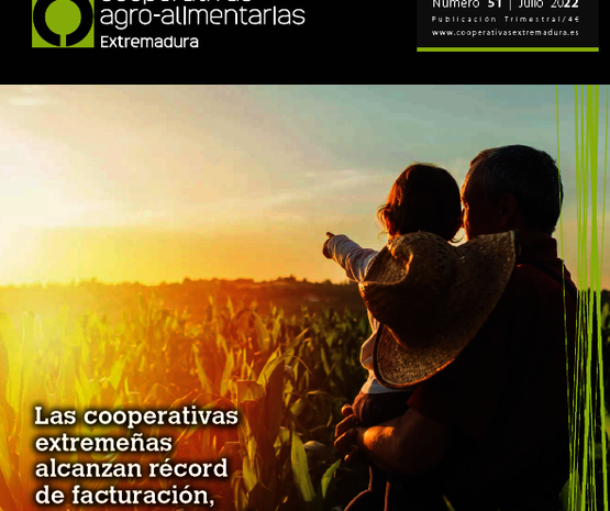 Disponible el último número de la revista Cooperativas Agro-alimentarias Extremadura