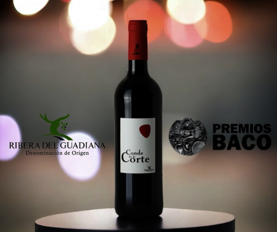 Conde de la Corte Tempranillo 2022, único vino de Extremadura que logra un Premio Baco