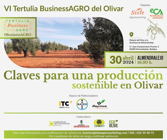 Almendralejo acoge la VI Tertulia BusinessAGRO del Olivar