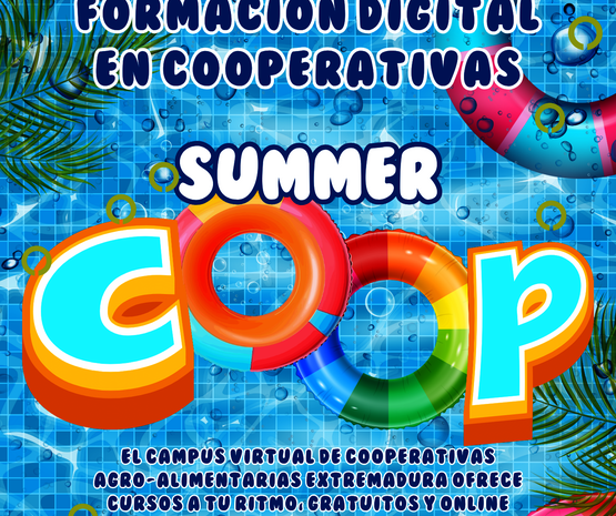Cooperativas Extremadura lanza el programa SummerCOOP para potenciar la formación en digitalización durante este verano