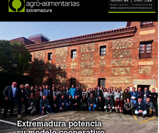 Disponible el último número de la revista Cooperativas Agro-alimentarias Extremadura