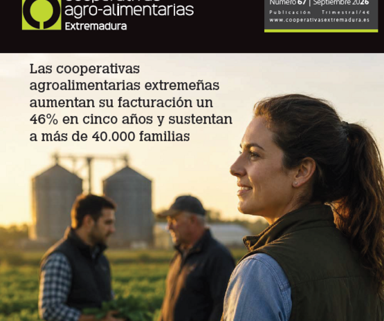 Disponible el último número de la revista Cooperativas Agro-alimentarias Extremadura