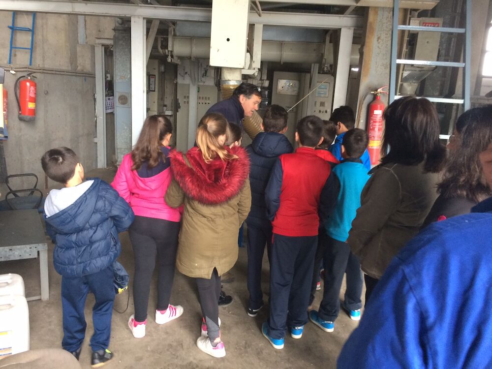 El mundo rural visto por los niños, en la cooperativa San Juan de Puebla de Alcollarín