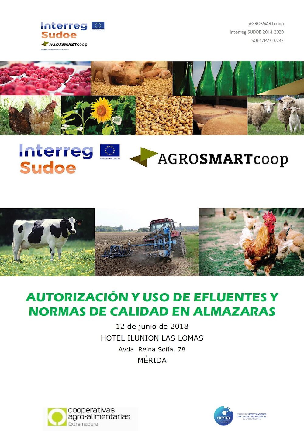 Cooperativas Extremadura aborda en unas jornadas la utilización y uso del agua de almazaras