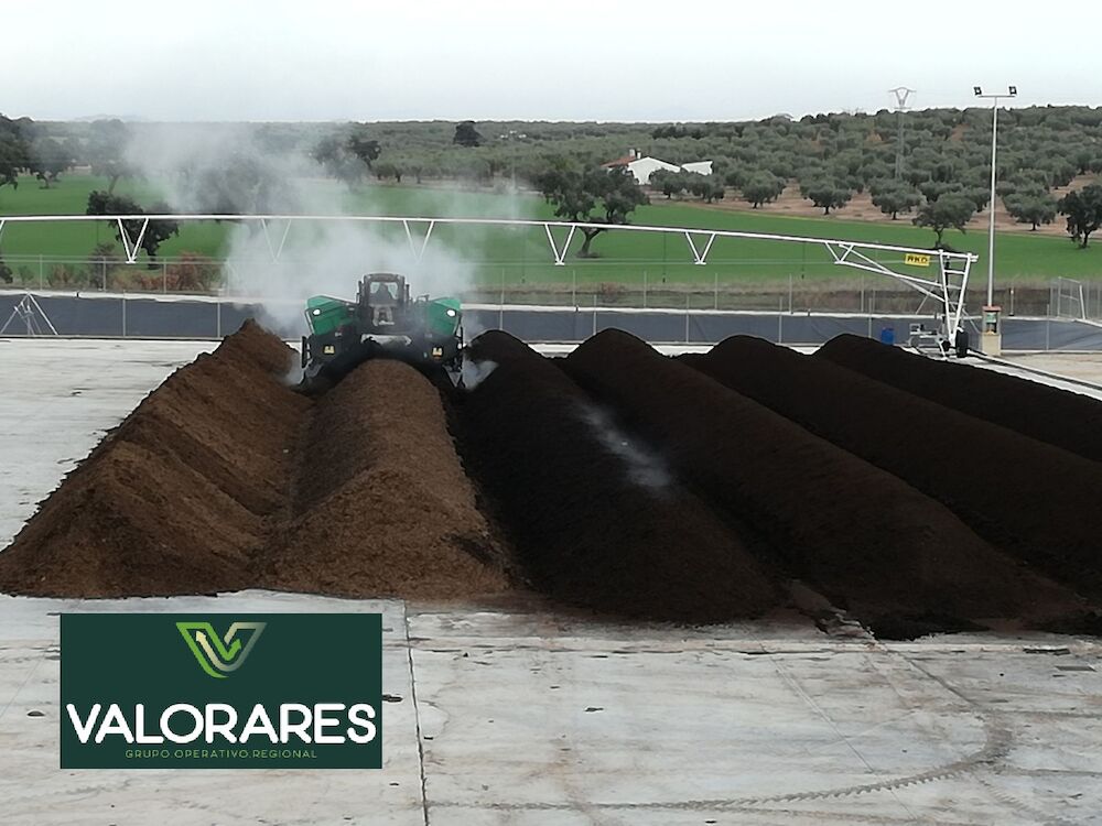 Valorares difunde los resultados de la aplicación de compost para la mejora productiva de cultivos extremeños