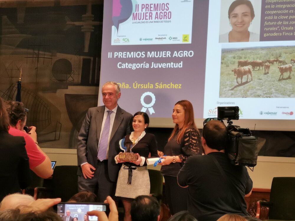 La extremeña Úrsula Sánchez, premio Mujer Agro