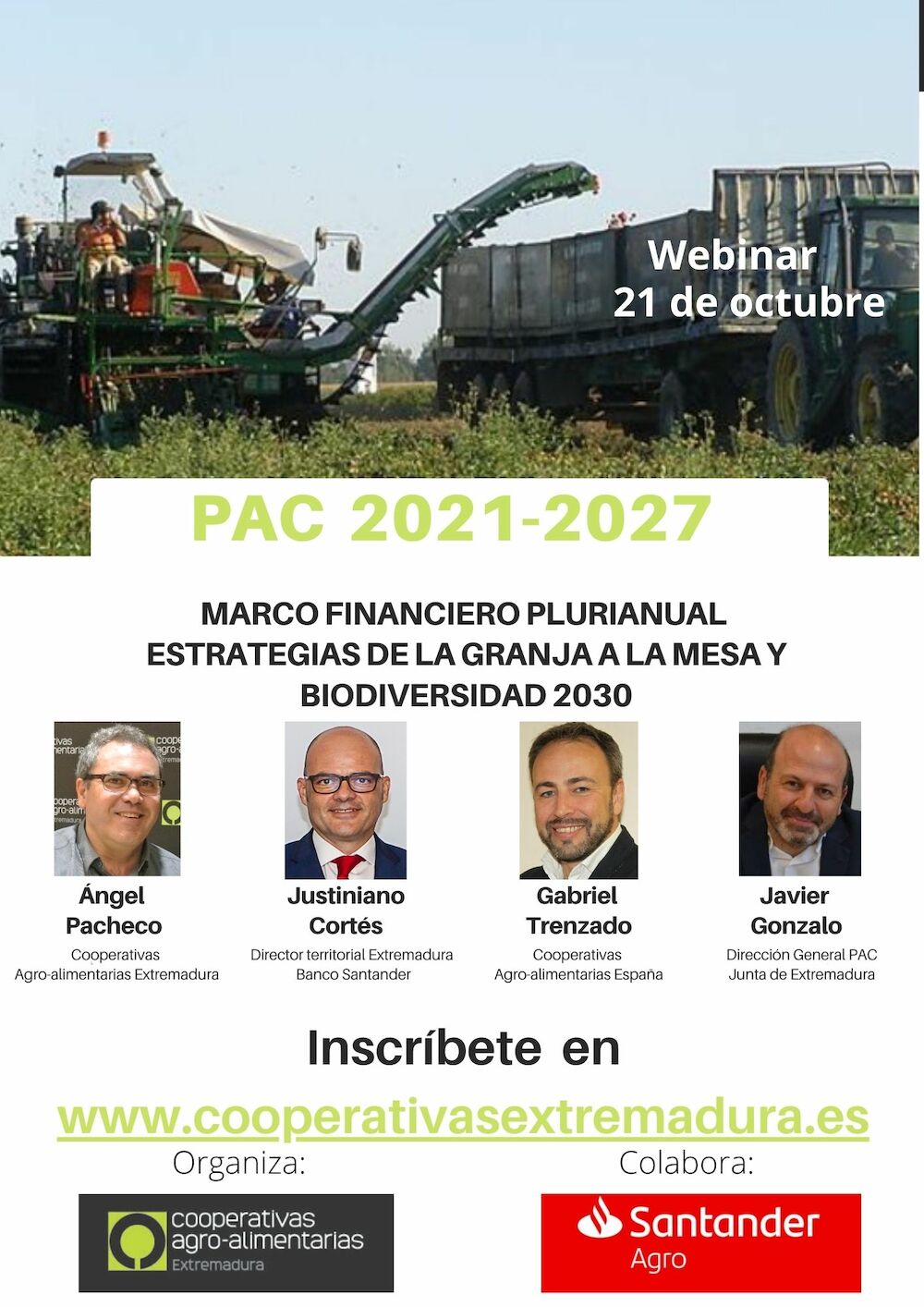 Webinar: la PAC y su marco financiero 2021-2027