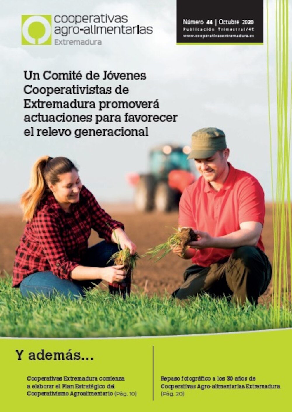 Disponible el último número de la revista Cooperativas Agro-alimentarias Extremadura