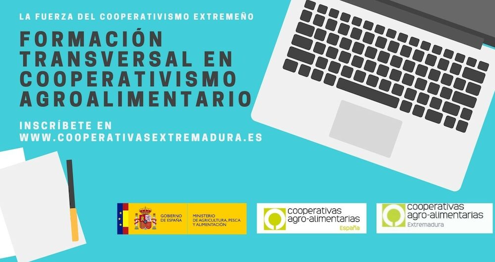 Cooperativas Extremadura pone en marcha un curso transversal en cooperativismo agroalimentario