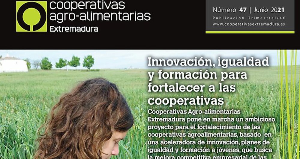 Disponible el último número de la revista Cooperativas Agro-alimentarias Extremadura