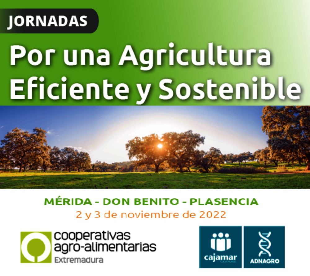 El uso eficiente del agua y la digitalización de explotaciones centran una jornada de Cooperativas Agro-alimentarias Extremadura