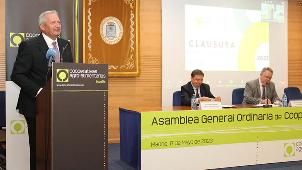 La asamblea de Cooperativas Agro-alimentarias de España reafirma el compromiso de las cooperativas con la sostenibilidad económico y social del medio rural