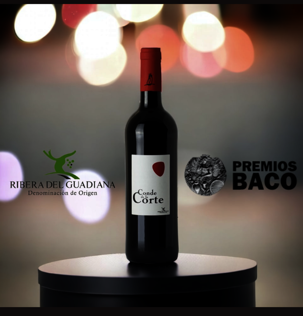 Conde de la Corte Tempranillo 2022, único vino de Extremadura que logra un Premio Baco