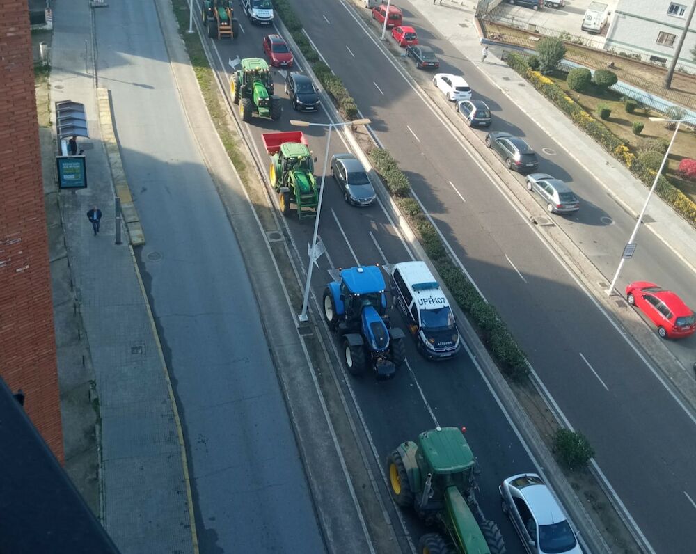 Cooperativas Extremadura muestra su apoyo a las movilizaciones del sector agrario