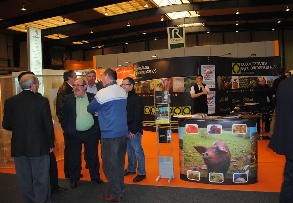 Cooperativas Agro-alimentarias Extremadura participa en Agroexpo 2013