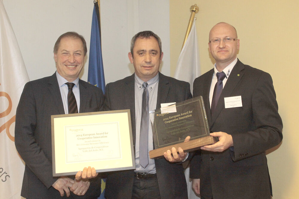 La Agrupación de Cooperativas Valle del Jerte, galardonada con el Premio Europeo a la Innovación en Cooperativas 2014